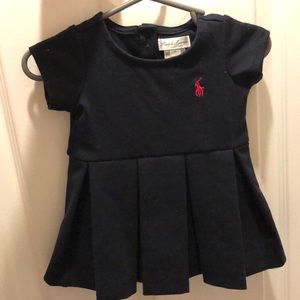 Ralph Lauren navy blue dress